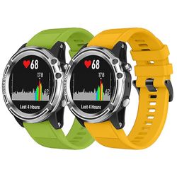 Til Garmin Fenix 5 5s 5s Plus Strap Silikone Fitness Udskiftning Sports Band Til Garmin Fenix55 Plus 22MM Orange