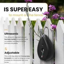 2024 Anti Bark Device ja 75 jalkaa naapurin koiran äänenvaimennin - 3 tason kuorilaatikko Anti Bark -laite, haukun pysäytyslaitteet Ultraäänikoiran...