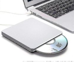 Apple Macbook Pro Air Mac Pc Kannettava Usb Ulkoinen paikka Cd / DVD-aseman polttimessa