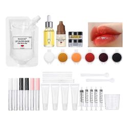 DIY-huulikiillon valmistussarja naisille ja tytöille kosteuttava ja seksikäs huulikiilto