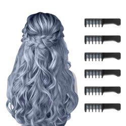 AIR Ny Hair Chalk Comb Midlertidig Bright Hair Color Dye for Piger Kids Alder 4-10 (Sølv)