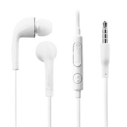 3,5 mm kablet kablet headset Nyt 3,5 mm kablet øretelefon Komfortabelt 2023 headset in-ear-spil med mikrofon hvid