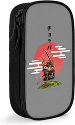 Kerota Anime silppuri yksiosainen lyijykynäpussi 3D-mukautettu tulostus suurikapasiteettinen kaksinkertainen vetoketjullinen kynäkotelo toimistokou...