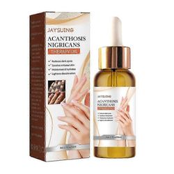 Acanthosis nigricans -hoitoöljy tummat polvet ja kyynärpäät korjaimen seerumit