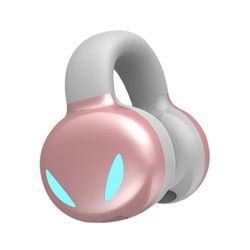 Clip Ear Stereo Ekstern lyd Bluetooth-øretelefoner Rosa