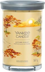 Yankee Candle Doftljus | Julafton Kakao Stor Burk Ljus | Brinntid: Upp till 150 timmar Autumn Sunset Large Tumbler