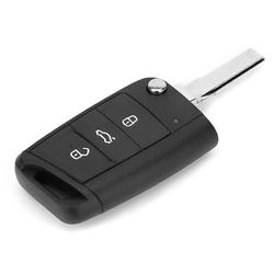 Auto Car Smart Remote Key Shell Case Fob 3 -painikkeet sopivat malliin MK7 3
