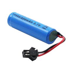 3.7V 500mAh litiumakku Flytec V002 V005 stimuloidulle krokotiili RC-venelelulle