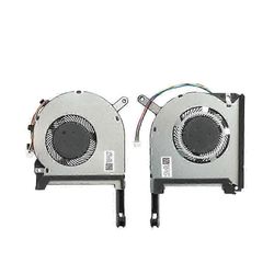 Uusi suorittimen grafiikkasuorittimen jäähdytystuulettimen jäähdyttimen jäähdytin ASUS TUF Gaming F15 FX506 -sarjaan CPU and GPU Fans