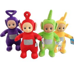 Teletubbies Pehmolelu täytetty Nukke Lapset Joulu Syntymäpäivä Lahja 25/38/50cm Violetti