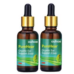 2 stk dråper Ear Canal Care Oil Tinnitus Ear Drops Cochlear Care Oil For øresus