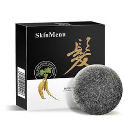 3kpl orgaaninen saippua hiukset tummentava shampoo bar harmaat hiukset käänteinen polygonum luonnollinen - PR