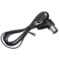 AM/FM-antennit FM-dipoliantenni 75 ohmin PAL-liitin Radio stereo sisätiloissa kotiteatterivastaanottimeen AM/FM-antennit Musta