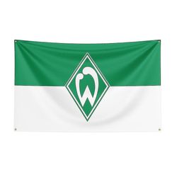 3x5 Sv Werder Bremen flag polyester trykt racing sport banner kompatibel med indretning 60 x 90cm D