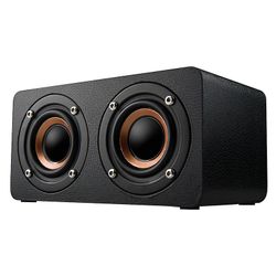 Subwoofer puinen Bluetooth 4.2 -kaiutin Musta