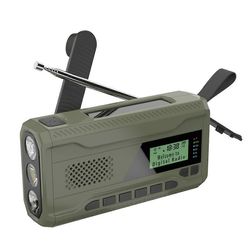 DAB/FM Bluetooth-radiohätäradio sisäänrakennettu 4500Mah-akku