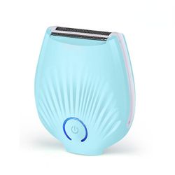 Zch Kvinder genopladelig Epilator Electric Razor blå