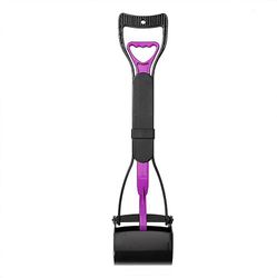 Lang håndtag Hund Poop Scooper Jaw Poop Scoop Skovl Afhente Animalsk Affald Picker Pet Udendørs Rengøring Tools azul