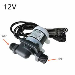 Jt-750d DC 12v vattenpump borstlös motorpump 1/2'' 5/8'' Tråd max 7m 900l/h Ultratyst biltvätt gardon med pump 6-12V JT-750D5