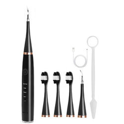 Elektrisk tandborste med tandstensborttagare Black