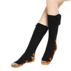 Batteriuppvärmda strumpor 2200 mAh Black