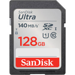 Muistikortti SDXC Ultra 128GB 140MB/s