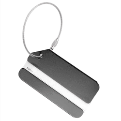 Matkatavaroiden etiketti Black