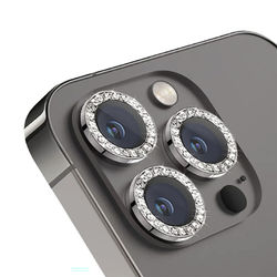 Kamerabeskyttelse 3-pakning Grey iPhone 14 Pro/14 Pro Max