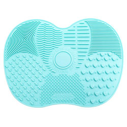 Rengøringsmåtte til makeupbørster Green