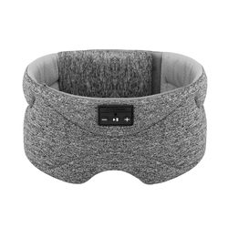 Bluetooth pannband/sovmask Sovhörlurar Grey