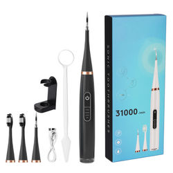 Elektrisk tandborste med tandstensborttagare Black