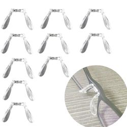 U-formet nesebeskytter silikon sal for briller 10-pakning