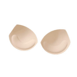 Push-Up Kuddar / BH-Inlägg - 1 par Beige