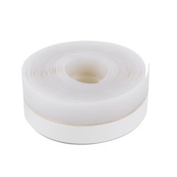Selvklebende vanntett og vindtett silikonlist (25mm transparent) 10 meter for dører og vinduer Transparent 2.5 cm