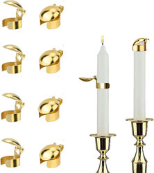 Automatisk lyseslukker, 8-pakning Gold