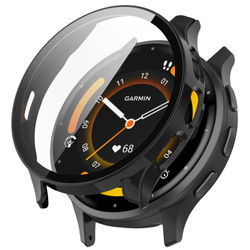 Smart urcover med skærmbeskytter Black Garmin Venu 3 4,1 cm