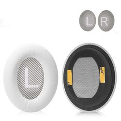 Udskiftningsørepuder til Bose QC35 QC35-ii, QC25 1/2 Grey