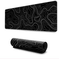 Pöytäalusta - Suuri hiirimatto Black S