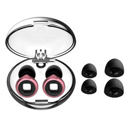 Støydempende ørepropper med god lysisolasjon Black