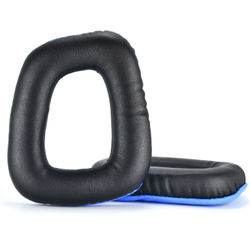 PU-ørepuder til Logitech G35 G930 G430 F450 G331 G231 G431 G432 Black+Blue