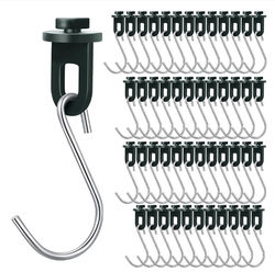 Växthusklämmor med S-Krokar, 50-pack