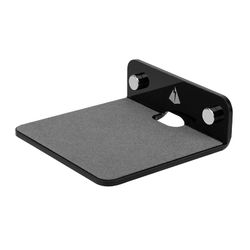 Vægmonterbar højttalerhylde Black