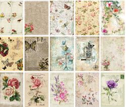 Vintage Scrapbook papper Model 2