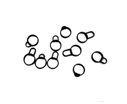 Silikone ørekroge til Sony LinkBuds WF-L900 Black