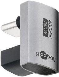 USB-C™-adapter 180° U-formet, USB4™