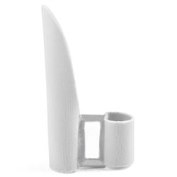 Ny tåskiller med dobbelt hull mot slitasje Grey