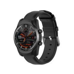 Silikonklokkerem for Ticwatch GTX/Pro Black