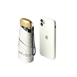 Kompakti kokoontaitettava sateenvarjo White