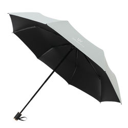 Automaattinen taittuva sateenvarjo UV-suojalla Green