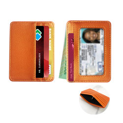 Tyylikäs PU-nahkainen silmälasikotelo - Musta Orange